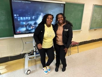 Spreading HOPE at MLK High School photo 3