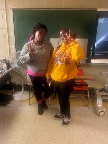 Spreading HOPE at MLK High School photo 5