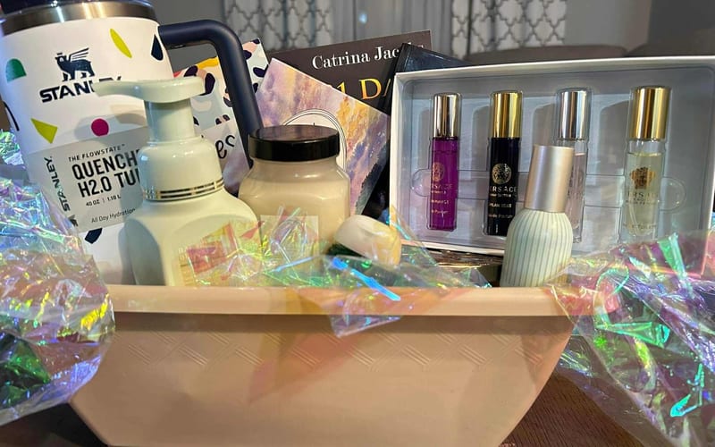 Beautiful Mother's Day baskets created for mothers dealing with cancer
